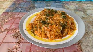 Тушенная капуста из меню советской столовой!