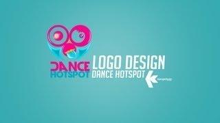 DanceHotspot - Logo Design Speed Art