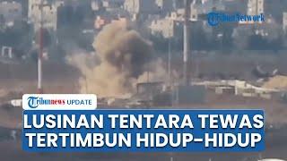 Balaskan Dendam Tewasnya Nasrallah, Brigade Al Quds Hujani Rudal 107, Tentara IDF Tewas Tertimbun