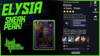 Elysia Sneak Peak: New Hero on Test Server! || Watcher of Realms