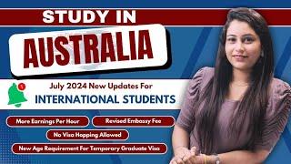 Australia's July 2024 Policy Changes for International Students 