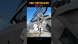 스텔스 전투기에 숨겨진 특별한 비밀 장치
