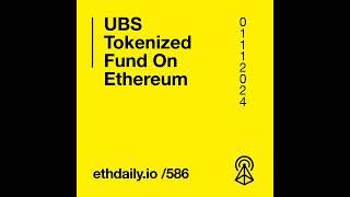 UBS Tokenized Fund On Ethereum