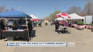 May 3rd KCAU9 News at 11:30: Sioux City Farmers Market Opens