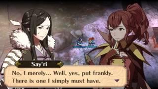 Fire Emblem Awakening - Anna & Say'ri Hot-Spring Scramble Conversations