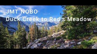 JMT NOBO | Day 18 | Duck Creek to Red's Meadow