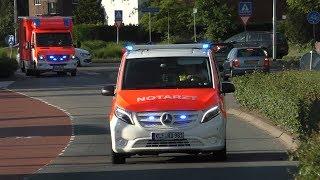 Neues NEF und RTW der stadt Kleve zu krankenhaus Radboud UMC in Nijmegen