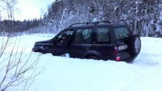 Land Rover Freelander Td4 2004 In Snow