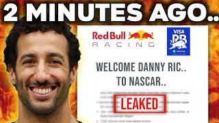 HUGE NEWS for Daniel Ricciardo Just LEAKED! Red Bull Boss BOLD statement | F1 News