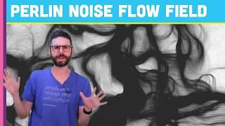 Coding Challenge #24: Perlin Noise Flow Field