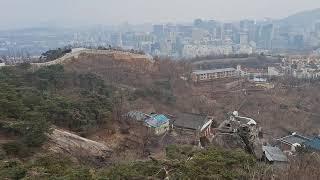 서울 인왕산에서 본 서울풍경 Scenery of Seoul