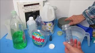 DIY pro Glass window Cleaner similar to Windex