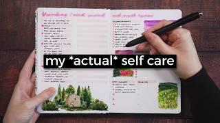 4 Self Care Bullet Journal Layouts That Actually Work 