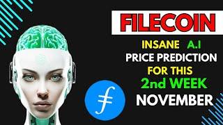 Insane FILECOIN FIL Price Prediction for THIS WEEK by A.I