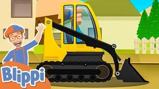 Skid Steer Song｜Blippi｜Children's Music｜Trucks For Kids｜Gecko's Songs