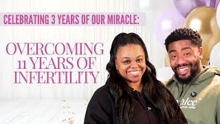 Celebrating 3 Years of Our Miracle: Overcoming 11 Years of Infertility #miracle #infertility #ivf