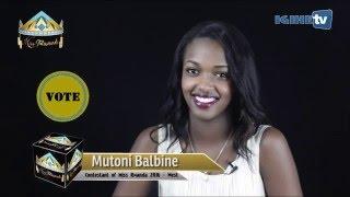 Mutoni Balbine for Miss Rwanda 2016