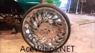 AceWhips.NET- 34" Asanti Rims Mounted Up At WTW Customs