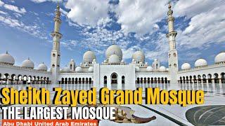 Sheikh Zayed Grand Mosque ASMR Full Walking Tour