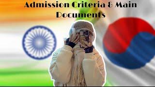 MAIN DOCUMENTS & INFORMATION FOR STUDENTS APPLYING IN K UNIVERSITIES #koreanuniversity #admission