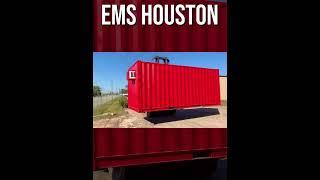Shipping Container office from EMS Houston #short