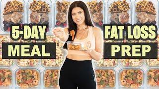 SUPER EASY 1 WEEK MEAL PREP FOR WEIGHT LOSS | Healthy Recipes for Weight Loss