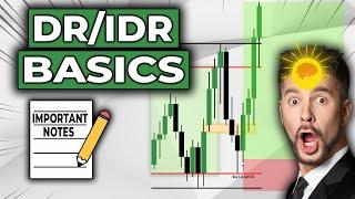 How to Trade DR BASICS -  DR IDR Trading Strategy Backtest (Part 1) | Themas7er