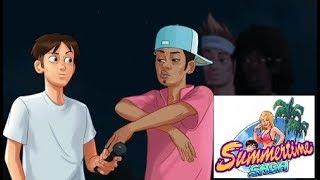 Summertime Saga Winning rap battle with Chico1