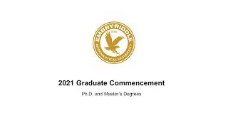 2021 Virtual Graduate Commencement - Daytona Beach Campus (3pm EDT)