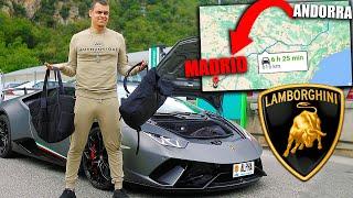 ASÍ ES VIAJAR CON MI LAMBORGHINI DE ANDORRA A MADRID +600KM