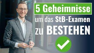 5 Geheimnisse um das StB-Examen zu bestehen