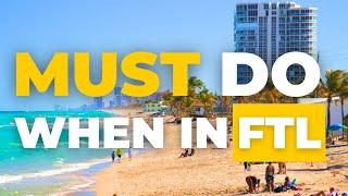 Most POPULAR things to do in Fort Lauderdale