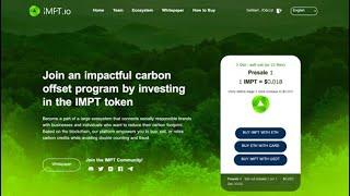 How to Buy IMPT Token  Invest in the Greenest Crypto of 2022