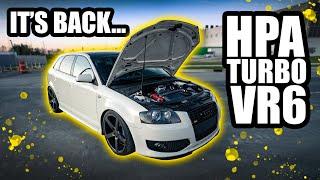 HPA Motorsport 3.2 VR6 Turbo Audi A3 on the Dyno