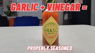 Tabasco Garlic Pepper Hot Sauce | Unedited Hot Sauce Review | Properly Seasoned