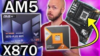 NEW AM5 Motherboards Are Here | Asus TUF Gaming X870 Plus WIFI