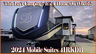 A Home On Wheels! 2024 Mobile Suites 41RKDB Luxury Rear Kitchen Fifth Wheel At Couchs RV Nation