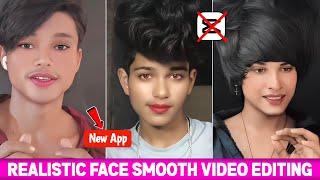 Realistic Face Smooth Video Editing | 4K Quality Enhance Video Editing || face smooth editing