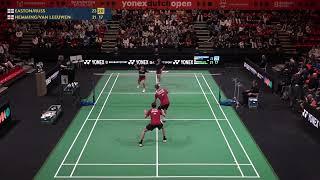 Match point - Easton / Russ vs Hemming / Van Leeuwen - MD, Final - Dutch Open 2023