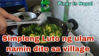 simpleng Luto ng ulam namin dito sa village