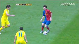 Lionel Messi vs Villarreal (Home) 2008-09 English Commentary HD 1080i