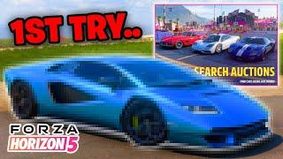 I Pulled One Of The Rarest Auction House Cars First Try! | Forza Horizon 5!