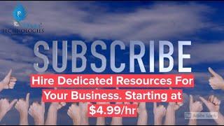 Hire Dedicated Resources For Your Business. Starting at $4.99/hr