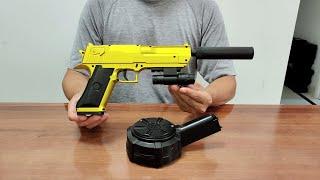 New Desert Eagle Gel Blaster Unboxing 2024 - Electric Splatter Ball Toy Gun