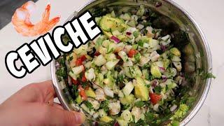 MY HEALTHY SHRIMP CEVICHE RECIPE/ HEALTHY COOK WITH ME / CHRISTY GIOR MOM OF 5