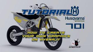 Tutorial - How to create custom graphics on HYENA.IT -- Husqvarna 701