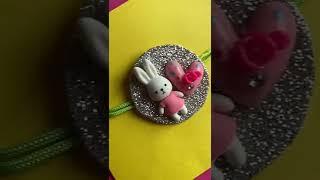Handmade Rakhi #diy #craft #rakhi #shorts #handmade