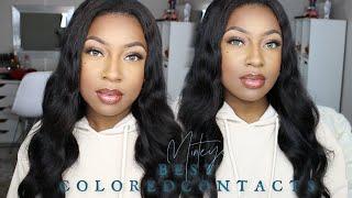 BEST COLORED CONTACTS FOR DARK EYES | FT. MINTEYE + DISCOUNT CODE