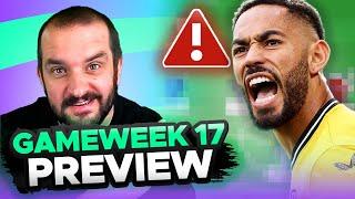  CUNHA CHARGED  | FPL GAMEWEEK 17 PREVIEW | Fantasy Premier League Tips 2024/25