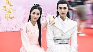 Wan peng and Gala zhang Love like white jade upcoming chinese drama 白玉思无瑕